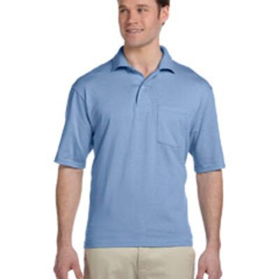 Adult DRI-POWER® ACTIVE Pocket Jersey Polo Thumbnail