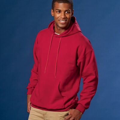 Adult Ultimate Cotton&reg; Hooded Pullover Fleece Thumbnail