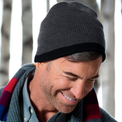 UltraClub 2-Tone Knit Beanie Thumbnail