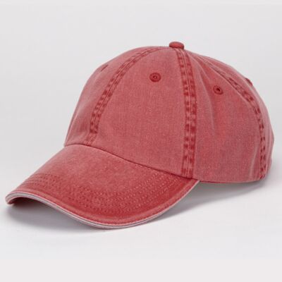 Solid Low-Profile Sandwich Trim Twill Cap Thumbnail