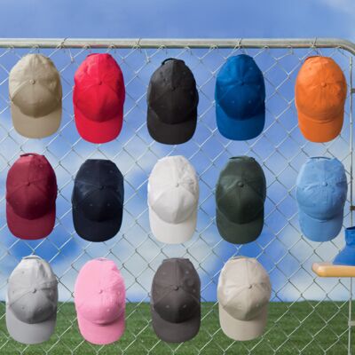 UltraClub Classic Cut Chino Cotton Twill Constructed Cap Thumbnail