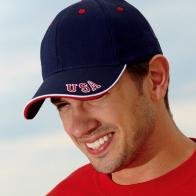 Cotton Twill National Cap Thumbnail