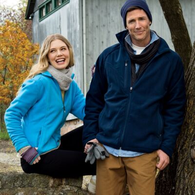 UltraClub Adult Micro-Fleece Full-Zip Jacket Thumbnail