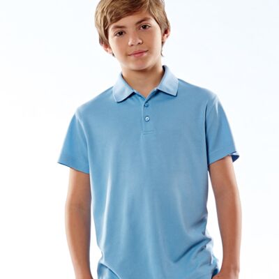 UltraClub&reg; Youth Cool & Dry Mesh Piqué Polo Thumbnail