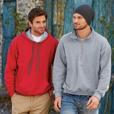 &reg; Heavy Blend&trade; Adult Vintage Cadet Collar Sweatshirt Thumbnail