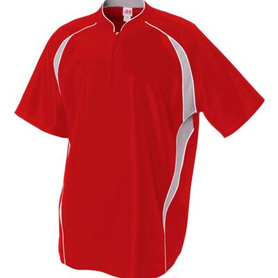 Youth 1/4 Zip Batting Jacket Thumbnail