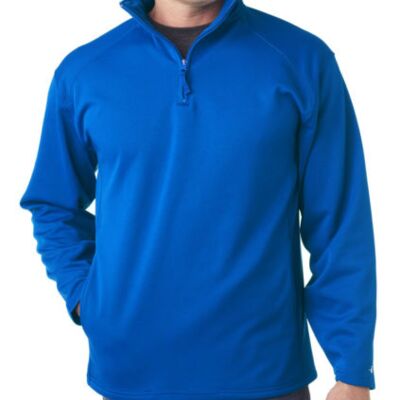 Adult 1/4-Zip Polyester Pullover Fleece Thumbnail