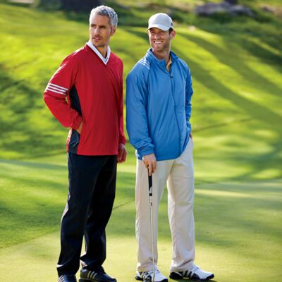 Men's ClimaLite&reg; Color Block V-Neck Windshirt Thumbnail