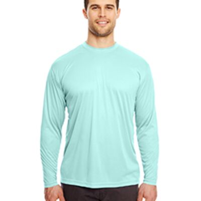 Adult Cool & Dry Sport Long-Sleeve Performance Interlock T-Shirt Thumbnail