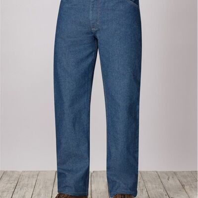 Men's Odd Sizes Classic Fit Pre-washed Denim Jean - EXCEL FR® - 14.75 oz. Thumbnail