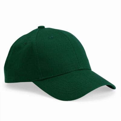 Structured Cotton Twill Cap with Plastic Tab Closure Thumbnail