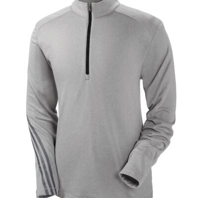 Men’s Heather 3-Stripes 1/4-Zip Fleece Thumbnail